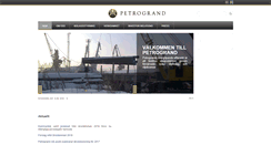 Desktop Screenshot of petrogrand.se